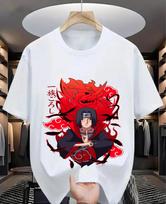 Pain Akatsuki T-Shirt Naruto Itachi Uchiha Horror Manga Anime Black Gift shirt L