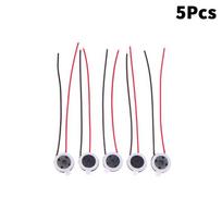 5/10 vnt. 8 omai 0,5/1 W apvalus garsiakalbis 10 mm mini itin plonas garsiakalbis ragas mobiliajam telefonui kompiuteriui pasidaryk pats remontui 5Pcs