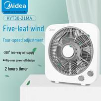 Midea Tylus svyruojantis stalo ventiliatorius su laikmačiu ir apsauga nuo apvirtimo