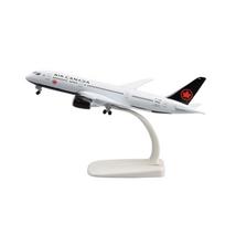 1/400 20CM B787 Canada Airlines Lėktuvas Metalinis Lėktuvo Modelis Papuošalas Priėmimo Zonetai Tinka Dovanai gray