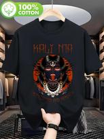 Kali Ma T-shirt, Couple Style Until The Body Yields, Men's T-shirt, Fitness Suit, Casual Wear for Men's Daily Wear - Men's Su... S
