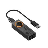 Fosi Audio DS3 DAC Amplifier Dongle Portable Headphone Amplifier for Spatial Audio ES9039Q2M for HiFi Amplifier USB-C Gaming, 7.1 Support, XMOS,