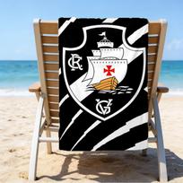 Vasco Football Club Printed Beach Towel, Super Soft Microfiber, Perfect Gift Birthday, for Pool, Beach, Travel, for family and friends 70cmx140cm(27x55inch)