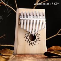 21 Key Maple Kalimba Small 17 Key Thumb Piano Portable Finger Piano For Beginner Mbira Musical Instrument Gift For Kids Adults
