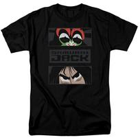 Samurai Jack Stare Down Adult T-shirt S