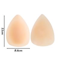 2026 Summer Triangle Invisible Silicone Self-adhesive Bra Pad for Women Skin Breast Pads Nipple Cover Bras Intimates Accessories