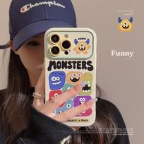 ins alien monster for iphone17 apple 15 mobile phone case 13promax personalized cartoon 16Pro huawei 17promax