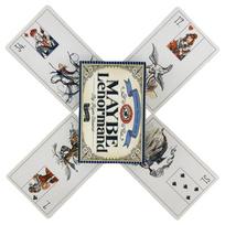 Galbūt Lenormand kortos Oracle A 52 Tarot English Visiions Būrimo leidimas Mielas kaladė Borad vakarėlis žaidimai