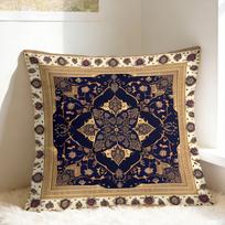 Luxury Persians R-Rug Pillow Case Kawaii Pillow Cover Soft Pillowcases For Couch Sofa Bedroom Peach skin 18*18(CM)-1Pcs