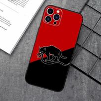 Anarchy Symbol Phone Case For iPhone 16,15,14,13,12,11,XS,XR,X,8,7,Pro,Max,Plus,mini Silicone Black Cover iPhone11