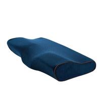 Atminties putų pagalvė 60*35cm Drugelio formos Lėto atsistatymo Ortopedinė miego pagalvė Ortopedinės pagalvės miegui Kaklo stuburo Ho 50x30cm blue