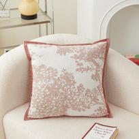 Craft Style Back Cushion, Waist Cushion, Light Luxury and High-end Square Cushion Pillow 48X48cm pillow cover
