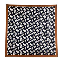 Luxury Print Spring Neck Tie Shawl Silk Square Scarf Women Wraps Female 70Cm Hair Hand Wrist Headkercheif Hijab Bandana One Size