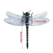 Simulation Dragonfly Model Mini Dragonfly Figure Art Vivid Simulation Animal Model Simulated Dragonfly Ornaments Toys For Garden