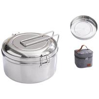 Fango Kitchen Round Stainless Steel Lunch Box