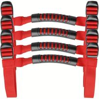 Pack of 4 Durable Polyamide Roll Bar Grab Handles for Jeep Wrangler - Non-Slip Grip, Easy Installation, Enhanced Safety