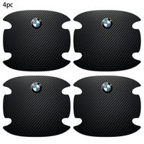 4 vnt./rinkinys Automobilio durų rankenėlių įbrėžimų apsauginė lipdukas BMW E36 E39 E46 E60 E90 E90 F01 F10 F30 G01 G20 G21 G30 G11 F15 X5 X3