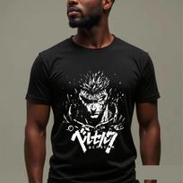 Berserk Guts Manga Animie Pump Cover Harajuku Men's Women's Gift Tee T-Shirt 4XL