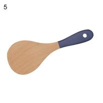 Fried Spatula Long Handle Heat Resistant Non-stick Beech Wooden Cooking Rice Spatula Soup Spoon for Kitchen 5