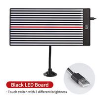 Super PDR Tools Dent Reflector LED pdr Lamp Line Board Light Dent Repair Tools Dent Detector Use For Car Body Dent Removal Black LED Board