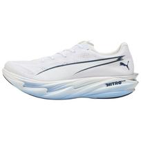 Puma Deviate Nitro Elite 4 2E Plati Patogi Kvėpuojanti Patvari Jautri Bėgimo Avalynė Vyriškas sportbačio White 312127-09 42.5 white