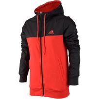 Adidas Spalvų Blokų Striukė su Gobtuvu ir Užtrauktuku Vyriškos striukės AB4476 M black