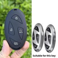 Silicone Auto Smart Key Fob Cover Case Housing Fit For Hyundai Ioniq 6 New Grand Prix Gn7 Kona Protected Mount Keyless Bag Auto Accessories