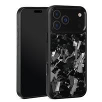 Luxury Metal Frame Large-Textured Shockproof Camera Protector Carbon Fiber Phone Case for iPhone 17 16 Pro Max for 17 Air For iPhone17 Pro