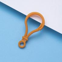 20/30pcs Plastic Lobster Clasp Colorful Lanyard Clip Hook Keychain Charms Pendants Dolls Clasps for DIY Luggage Bags Key Ring 20 PCS blue