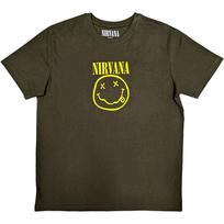 Nirvana Yellow Smile Green Official Unisex T-shirt L