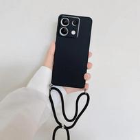 Soft Silicone Crossbody Lanyard Case For Honor 200 Smart Lens Protection TPU Shockproof Phone Cover For Honor X9C X7C X60 Pro Honor 200 Smart 5G juoda