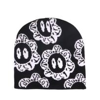 Unisex Luxury Warm Jacquard Beanie Hats Bulk Customizable Designer Style for Travel Low MOQ No Cuff Required One Size