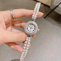 Pearl Watch Women'S Bracelet Light Luxury Simple Small Dial Women'S Watch With Diamonds Fashion Women'S Watch