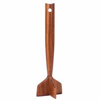 Non-Scratch Meat Masher Chopper Teak Wood Chicken Shredder Tool  Kitchen Supplies Sapelli Wood