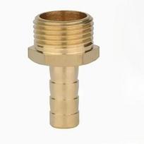 M10/12/14/16/18/20/22 Metric Male Female To 6 8 10 12-19 mm Hose Barb Brass Coupler Pipe Fitting Nipple Connetor Water Gas Fuel (as the picture,6mm Barb&M10x1mm)