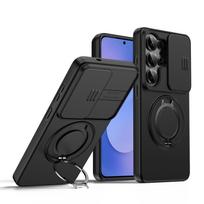 Shockproof Stand Ring Holder Camera Lens Protector Cover for Samsung Galaxy S26 Ultra S25 Plus S23 S22 S24 Ultra Case Galaxy S26 Ultra juoda