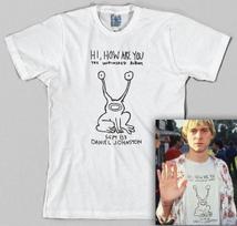 Daniel Johnston Labas, kaip sekasi Grunge Indie Muzika Unisex Marškinėliai M