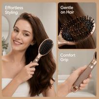 Oval Shape Hair Styling Comb Gasbag Cushion Massaging Hairbrush Scalp Care Brush  Home Use