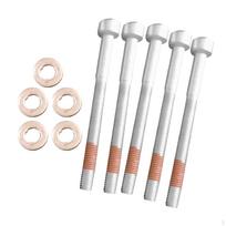 5x Injector Bolts and Washers Set 0039904012 Easy to Install Professional Car Accessories Repair