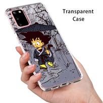 Dragon Ball Kid Goku Transparent Silicone Cover For Samsung Galaxy S22 Pro S21 S20 FE Ultra S10 S10E Lite S9 Plus Phone Case Samsung S22 Ultra