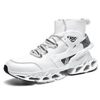 vasariniai vyriški laisvalaikio batai lengvi didelio dydžio lauko sportiniai bateliai vyriški tinkliniai sportbačiai masculino Zapatillas Hombre 39 balta