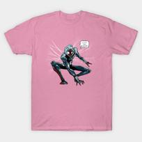 T Shirt Women Ben Reilly Scarlet Spider Hoodie Harajuku Print Kawaii Tshirt Summer Short Sleeve Female T-Shirt Top Tee S rožinė