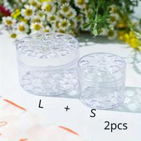 2pcs ABS Floral Picks Spiral Flower Stem Support, DIY Wedding Bouquet Kit, Floral Arrangement Tools, Bouquet Wrapping Accessories 2pcs