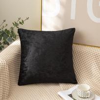 Audinio namų vienos spalvos ledo aksomo pagalvėlė odinė didelė pagalvė juosmens pagalvėlė 45x45cm Pillow Cover