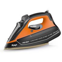 Electric Steam Iron For Clothes 2400W,Ceramic Coating Soleplate  Self-Cleaning 420ML Water Tank EU