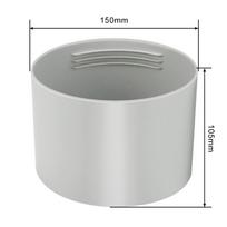 130 150mm Vėdinimo žarnos prailginimo vamzdis Teleskopinis Lankstus Mobilus 13/15cm Oro kondicionieriaus išmetimo žarnos priedai Ventiliacijos žarna 150mm