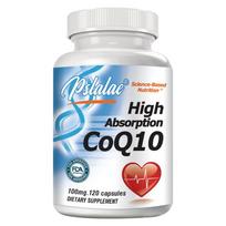 Highly absorbable Coenzyme Q10, contains black pepper extract, vegan, promotes energy production, and supports immunity. 120