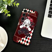 The P-Freak Circus Phone Case For Samsung S26,S25,S24,S23,S22,S21,S20,Ultra,Plus,FE Black Soft Cover Samsung S22ULTRA5G