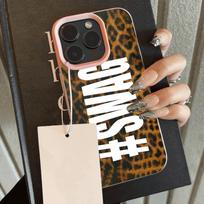 HOT Luxury Leopard Lucky Swag Lichee leather pattern Phone Case For iPhone 17 16e 16 15 14 13 12 11 Air Pro Max Plus X XR XSMax iPhone 15 Plus