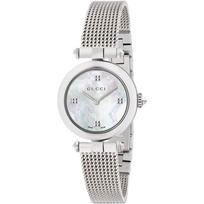 Gucci YA141504 Diamantissima Perlamutrinis Moteriškas Laikrodis 27 mm sidabras